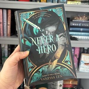 Never a Hero by Vanessa Len Hardcover